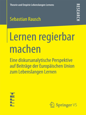 cover image of Lernen regierbar machen